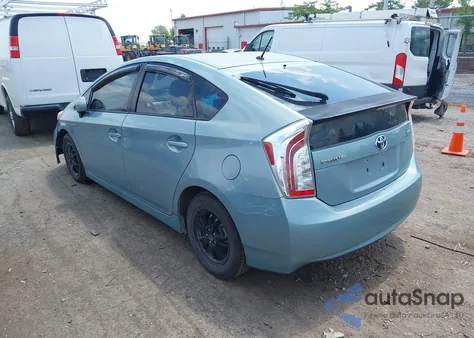2012 Toyota Prius Two из США, поврежденный, VIN JTDKN3DU9C1558467